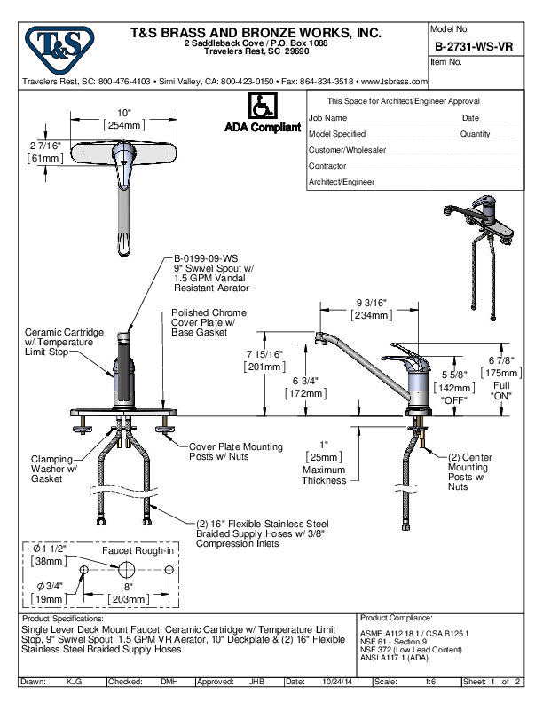 Cutsheet