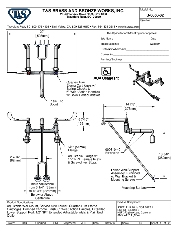 Cutsheet