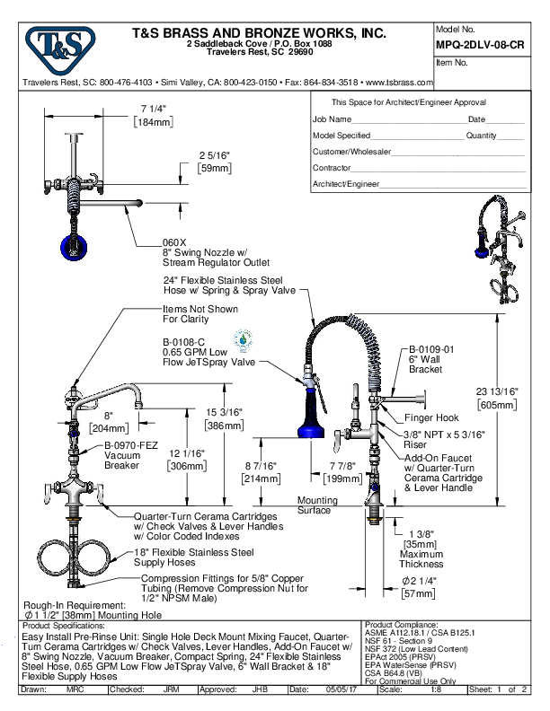 Cutsheet