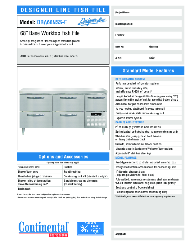 Cutsheet