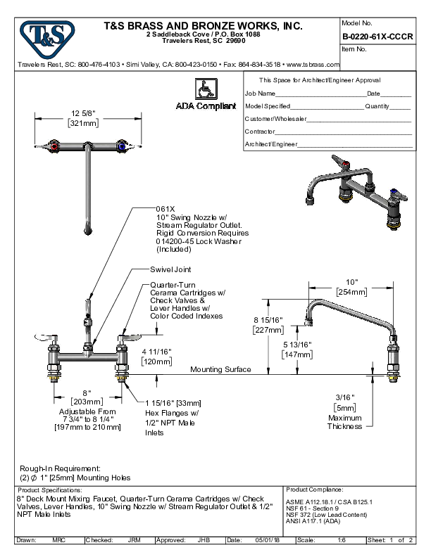 Cutsheet