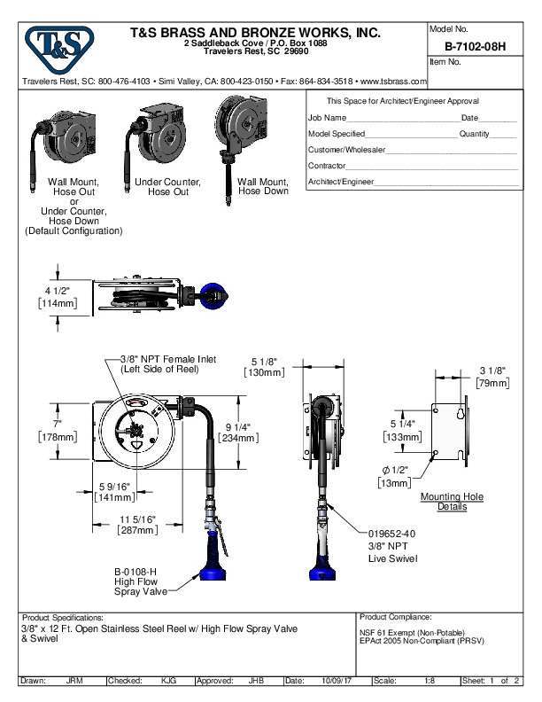 Cutsheet