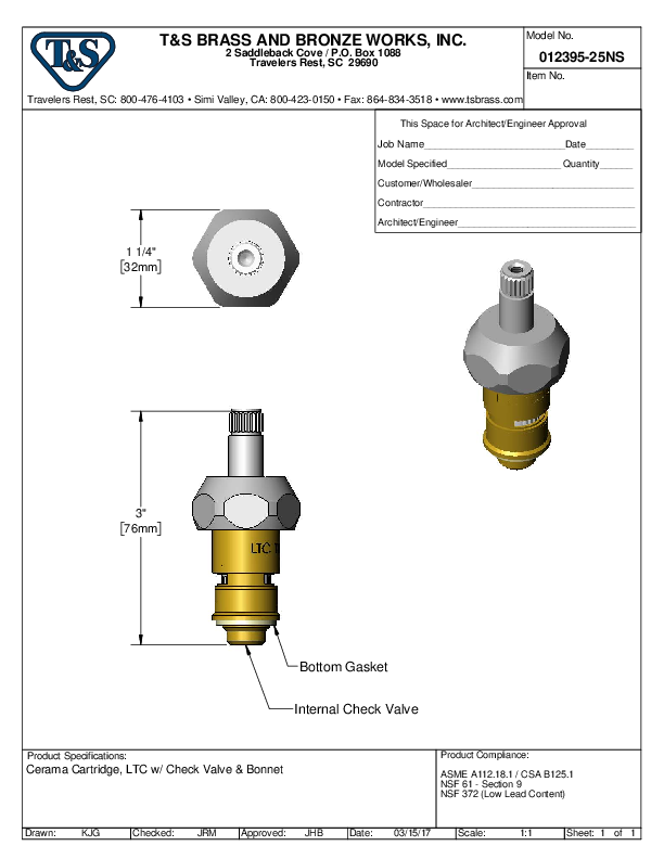 Cutsheet