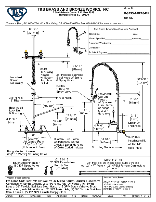 Cutsheet