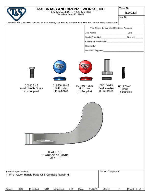 Cutsheet