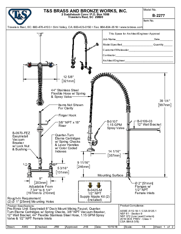 Cutsheet