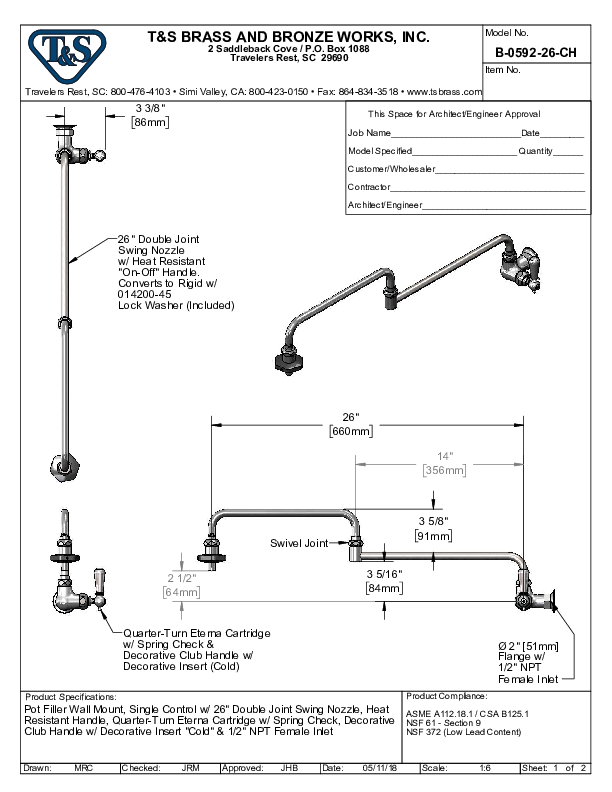 Cutsheet