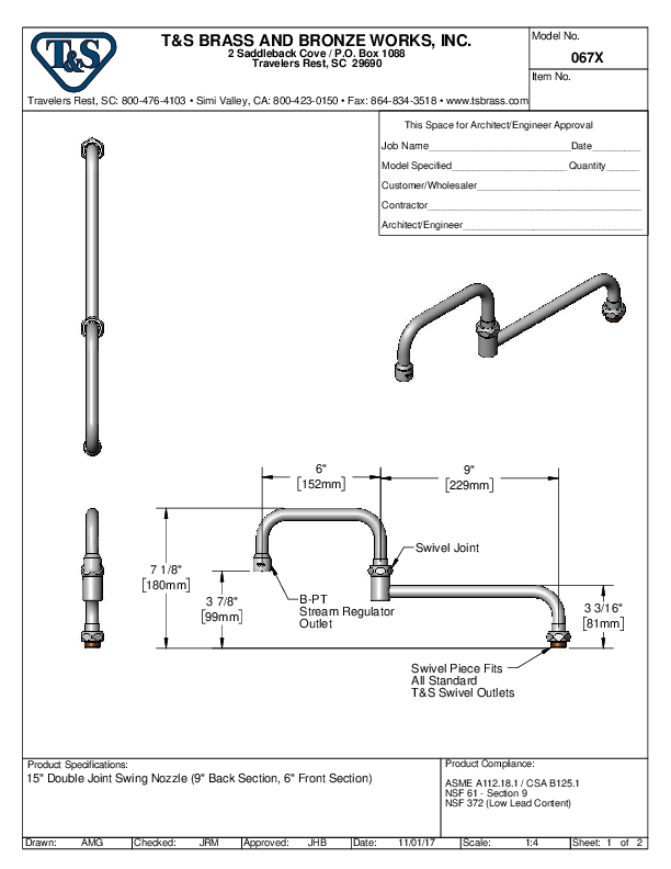 Cutsheet