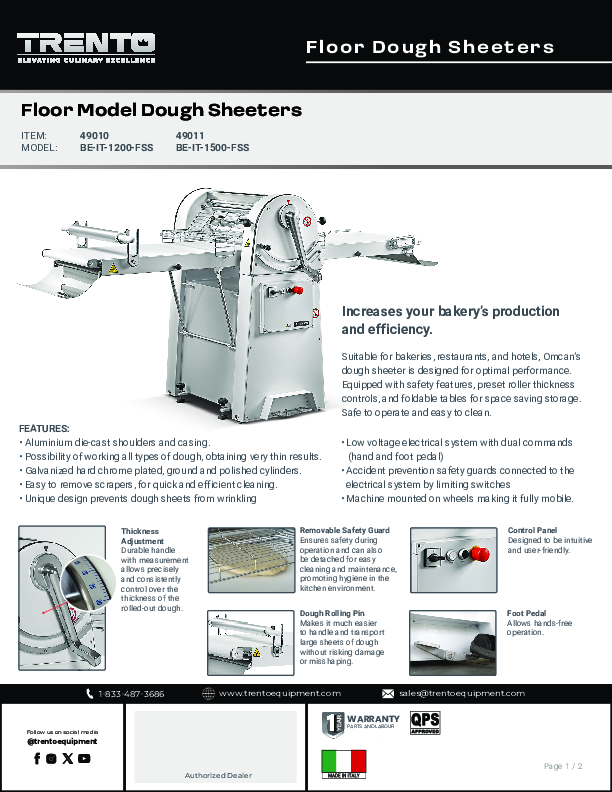 Cutsheet