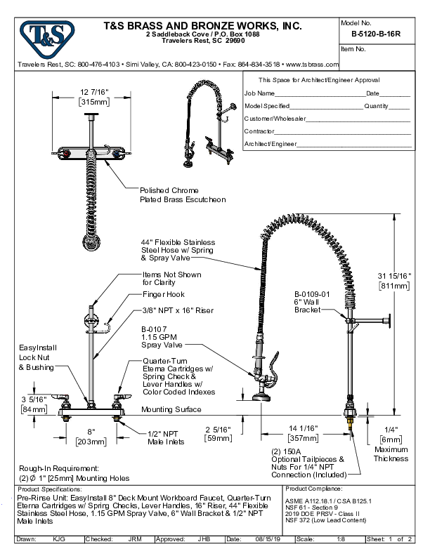 Cutsheet