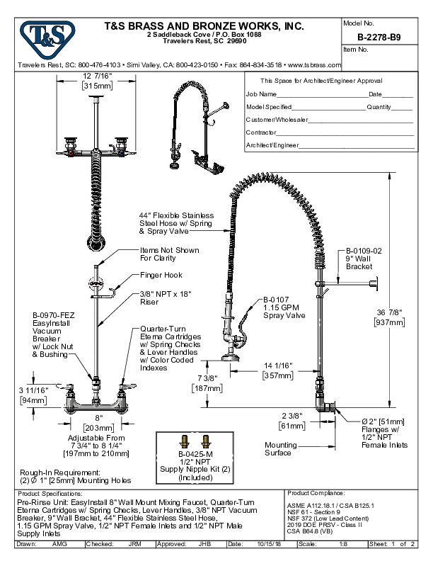 Cutsheet