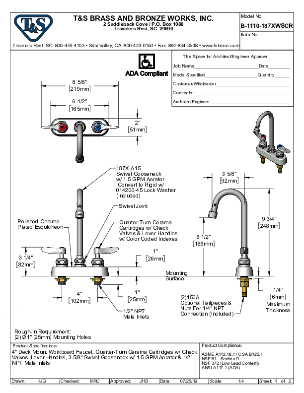 Cutsheet