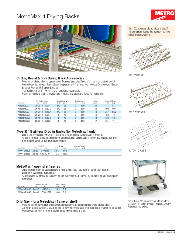 Cutsheet