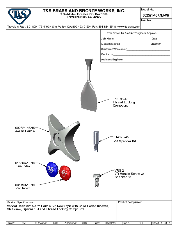 Cutsheet