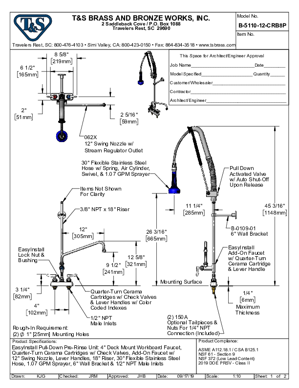 Cutsheet