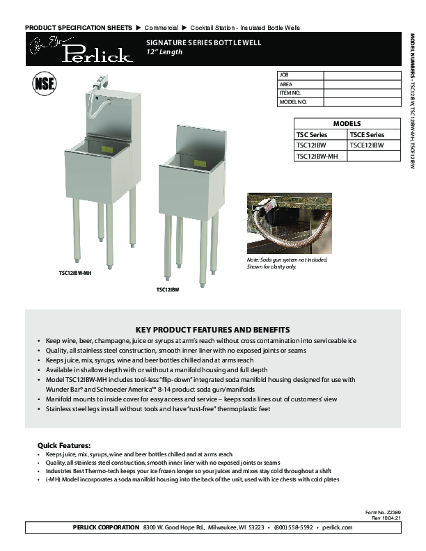 Cutsheet