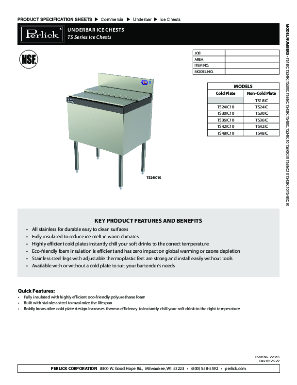 Cutsheet