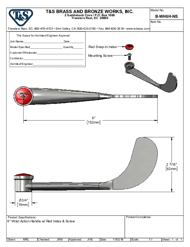 Cutsheet