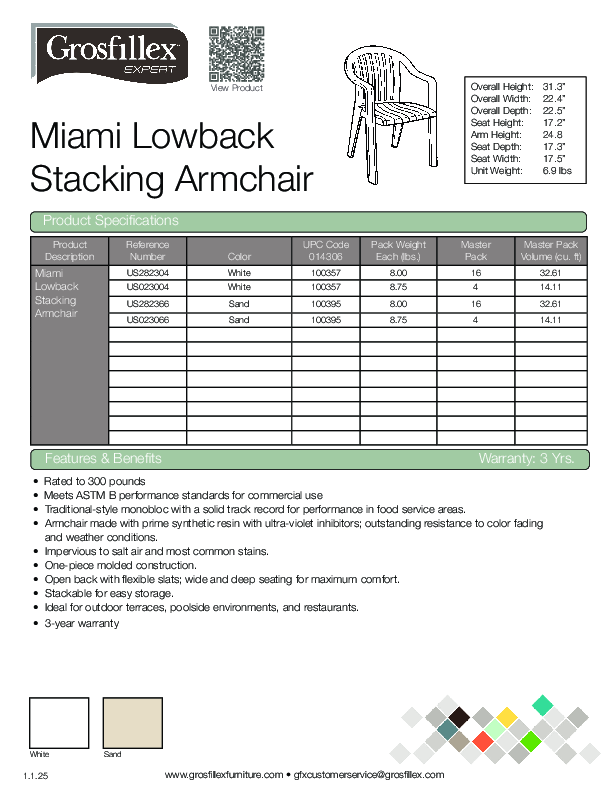 Cutsheet