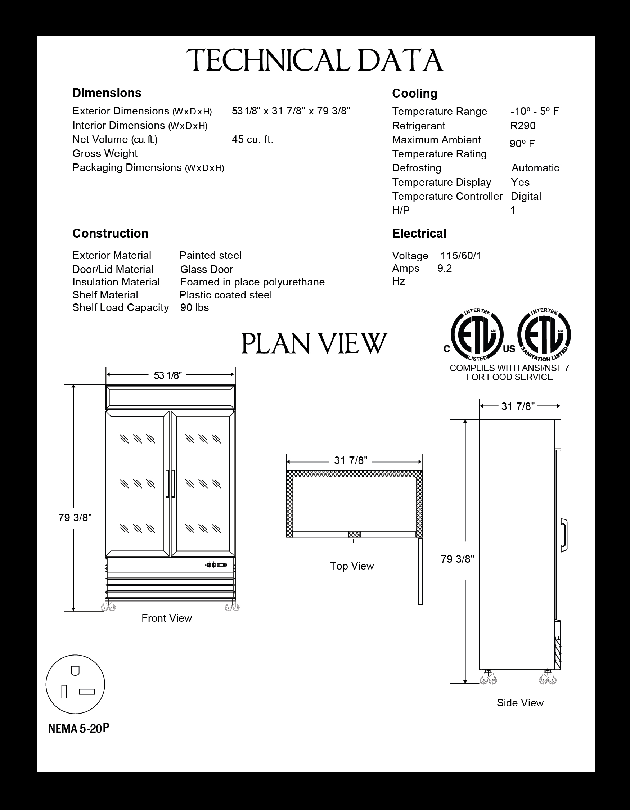 Cutsheet