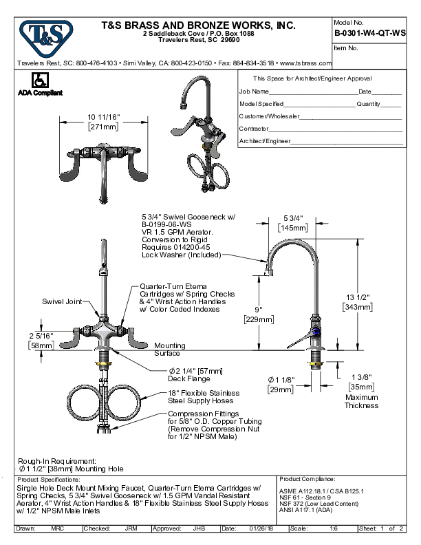 Cutsheet