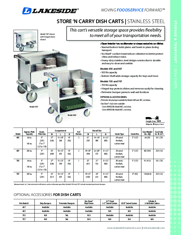 Cutsheet