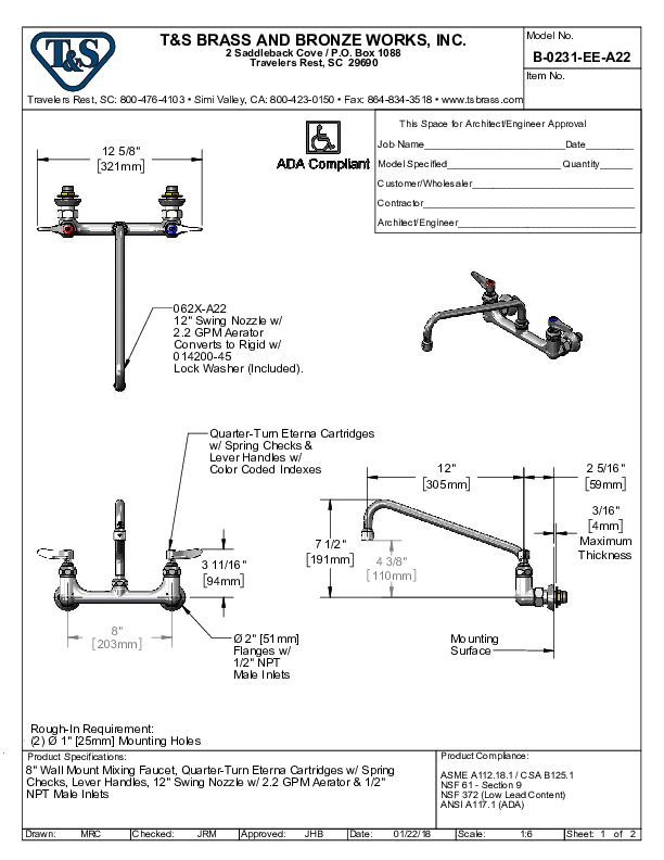 Cutsheet