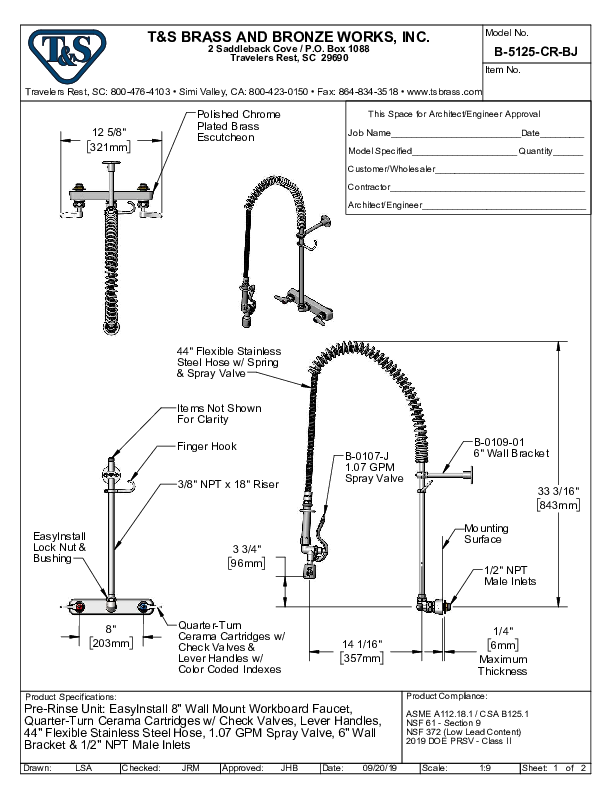 Cutsheet