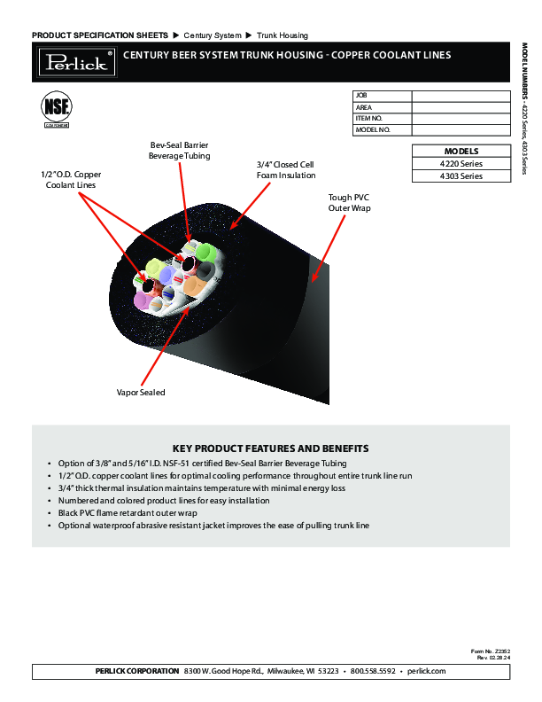 Cutsheet