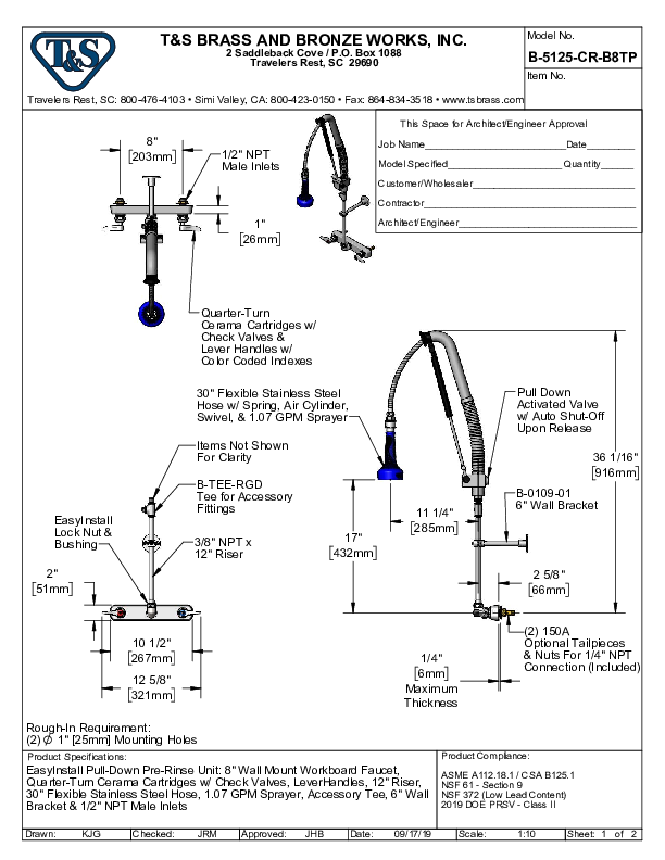 Cutsheet