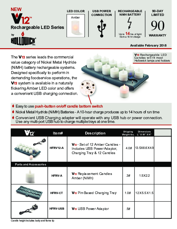 Cutsheet