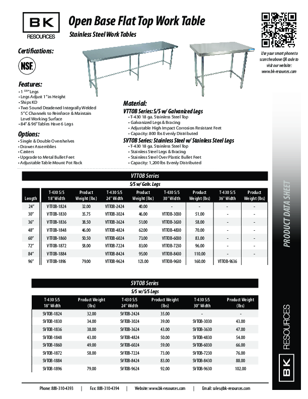 Cutsheet