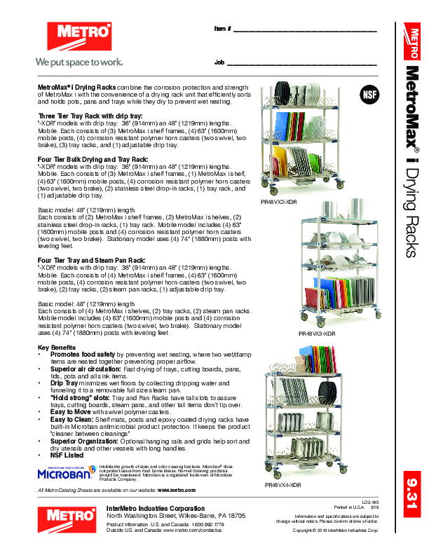 Cutsheet