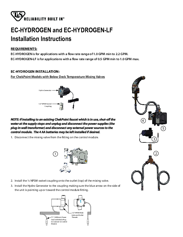 Installation And Maintenance Instructions