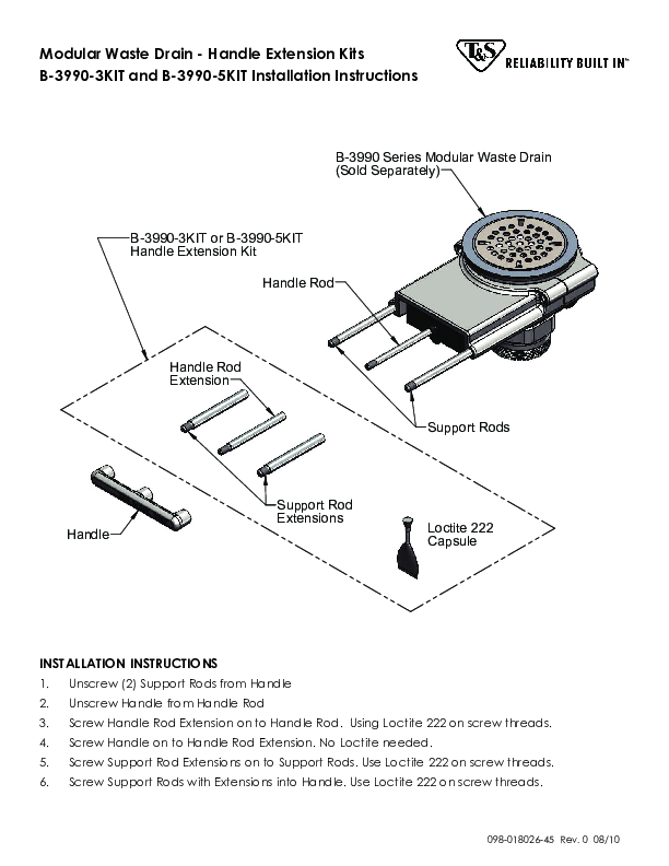 Installation And Maintenance Instructions