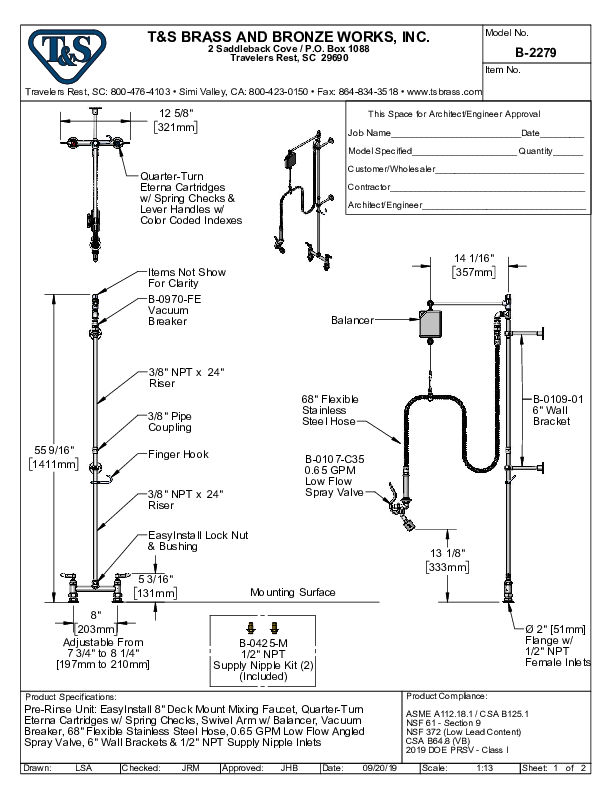 Cutsheet