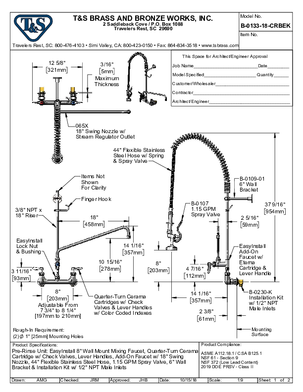 Cutsheet