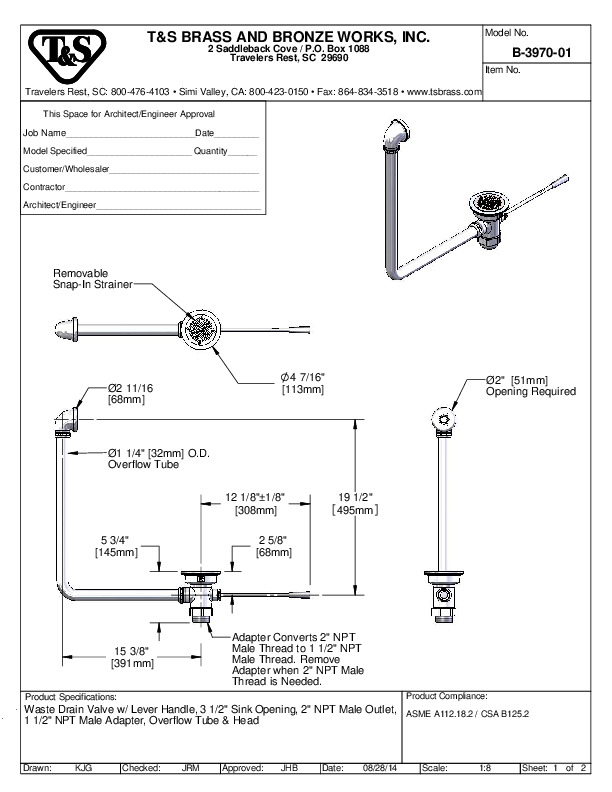 Cutsheet