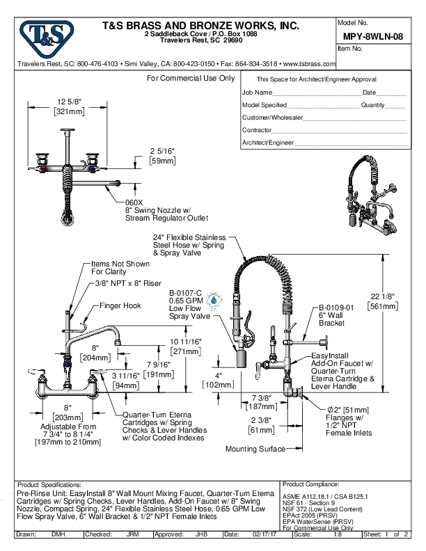 Cutsheet