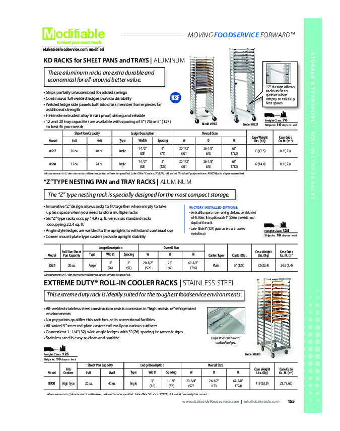 Cutsheet