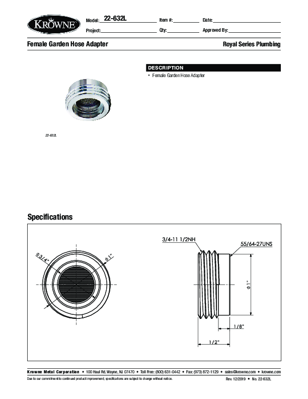 Cutsheet