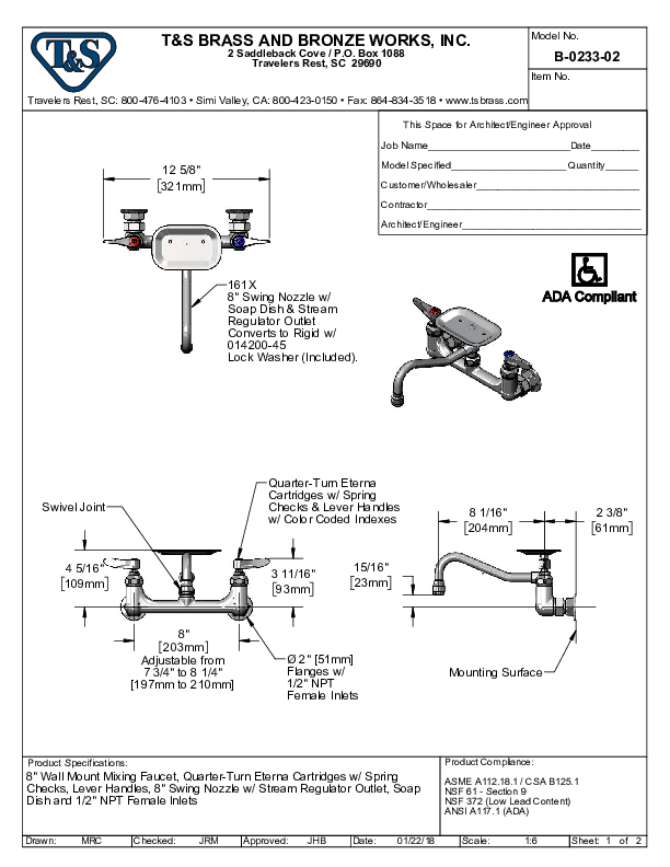 Cutsheet