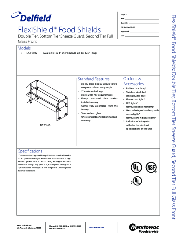 Cutsheet