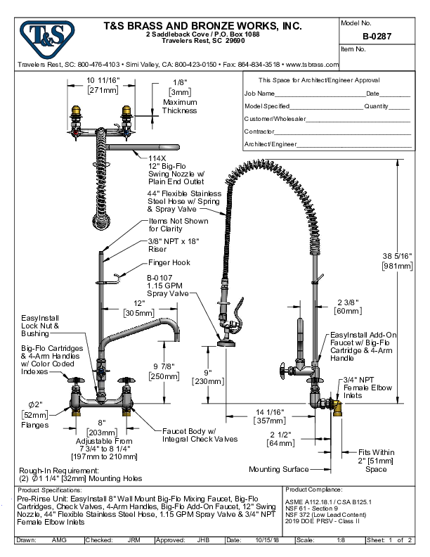 Cutsheet