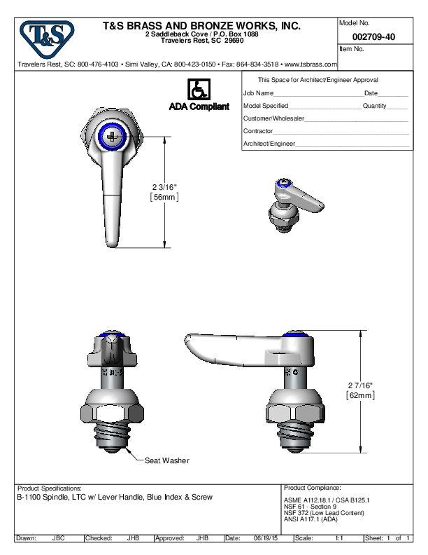 Cutsheet