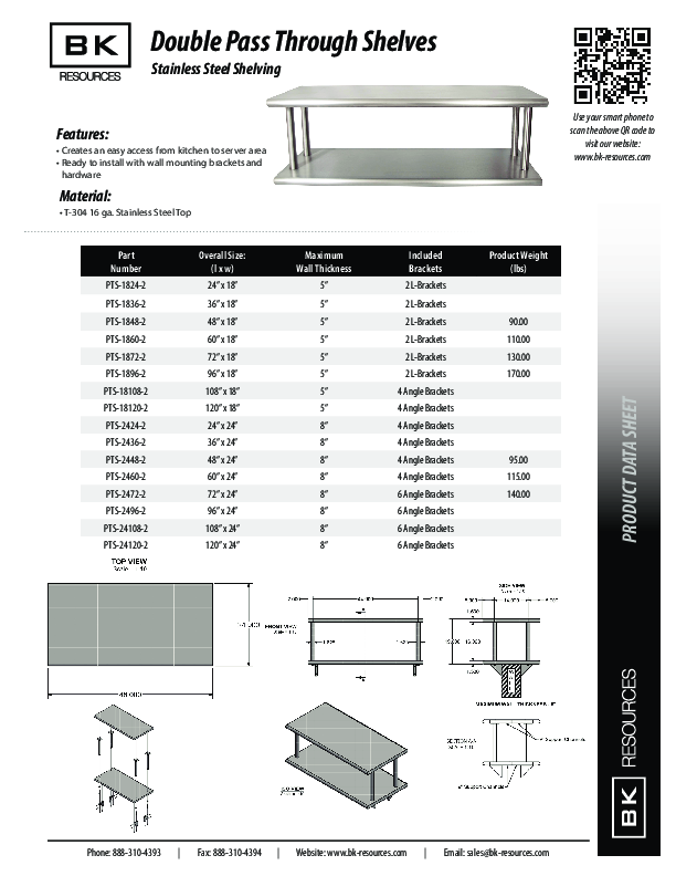 Cutsheet