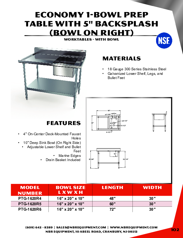 Cutsheet