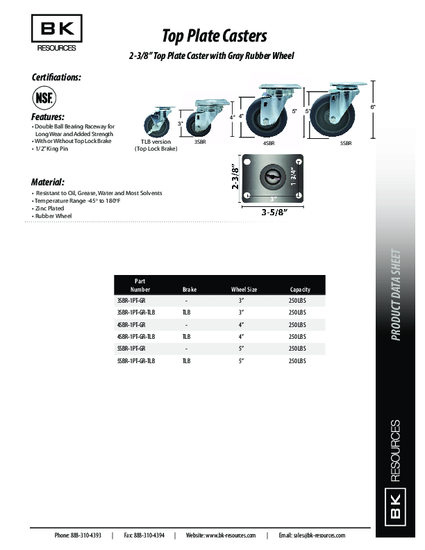 Cutsheet