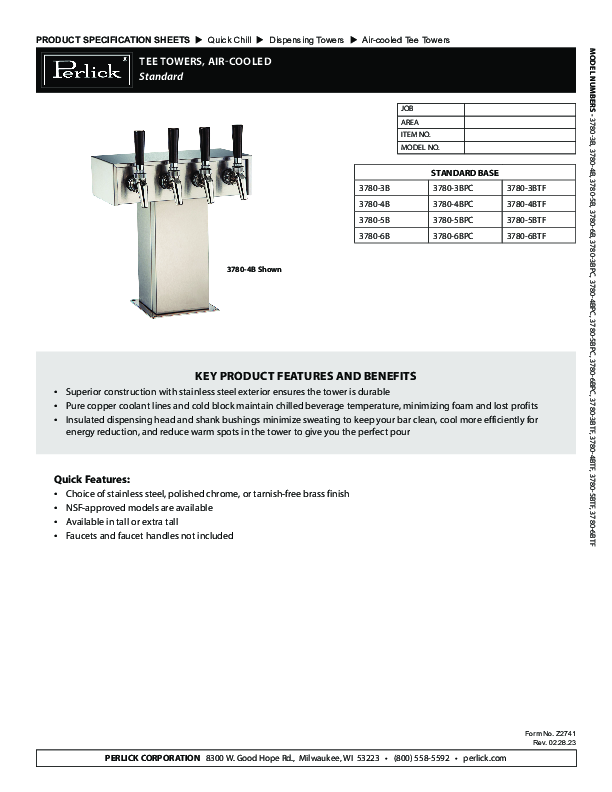 Cutsheet