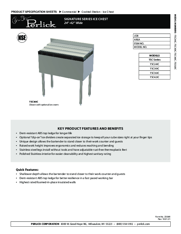 Cutsheet